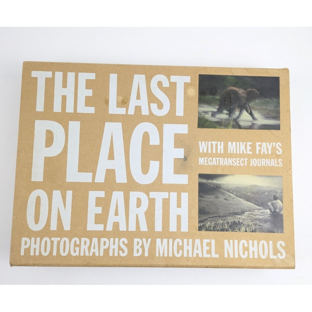 The Last Place On Earth Michael Nichols Photo Boxset With Mike Fay Journals